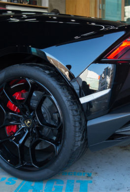 Shiny Black folia PPF